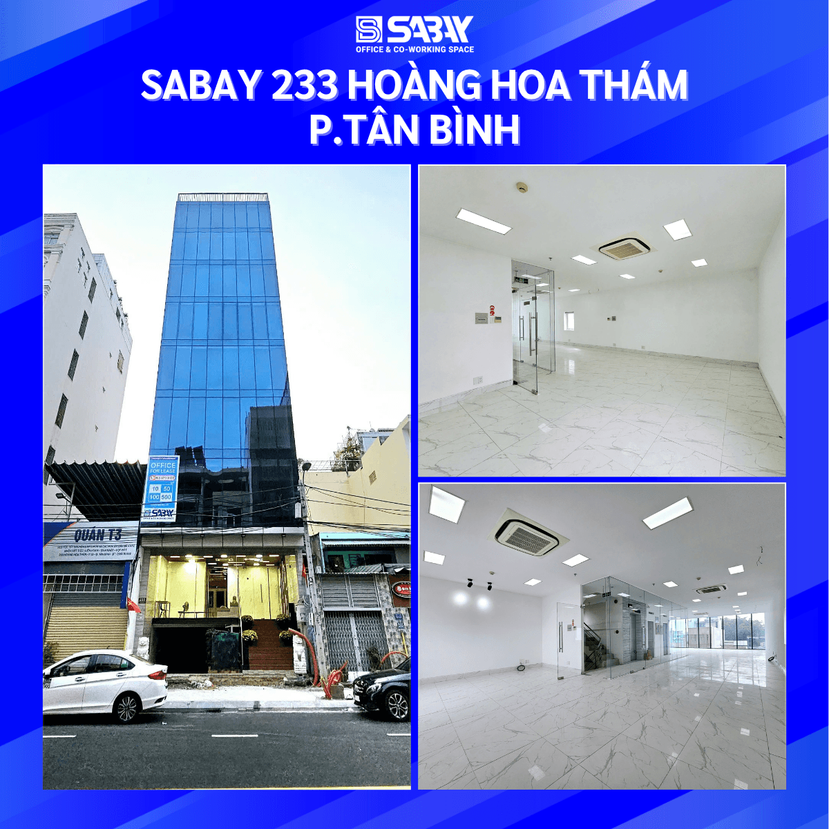 Sabay Building 233 Hoàng Hoa Thám Văn Phòng Cho Thuê Quận Tân Bình