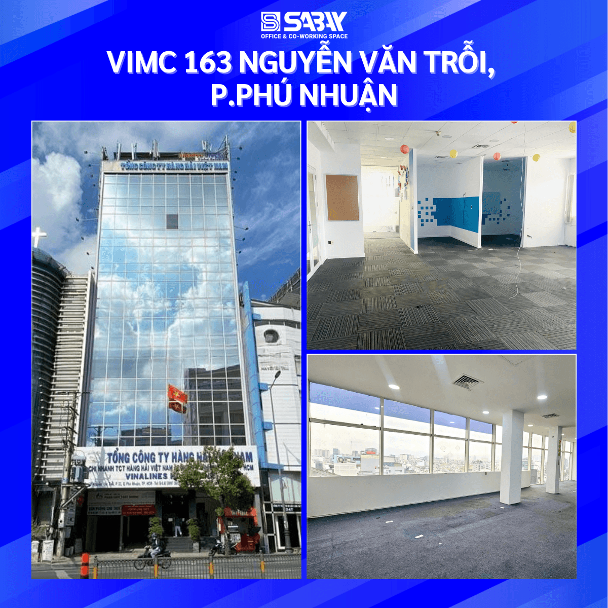 VIMC Building 163 Nguyễn Văn Trỗi Văn Phòng Cho Thuê Quận Phú Nhuận