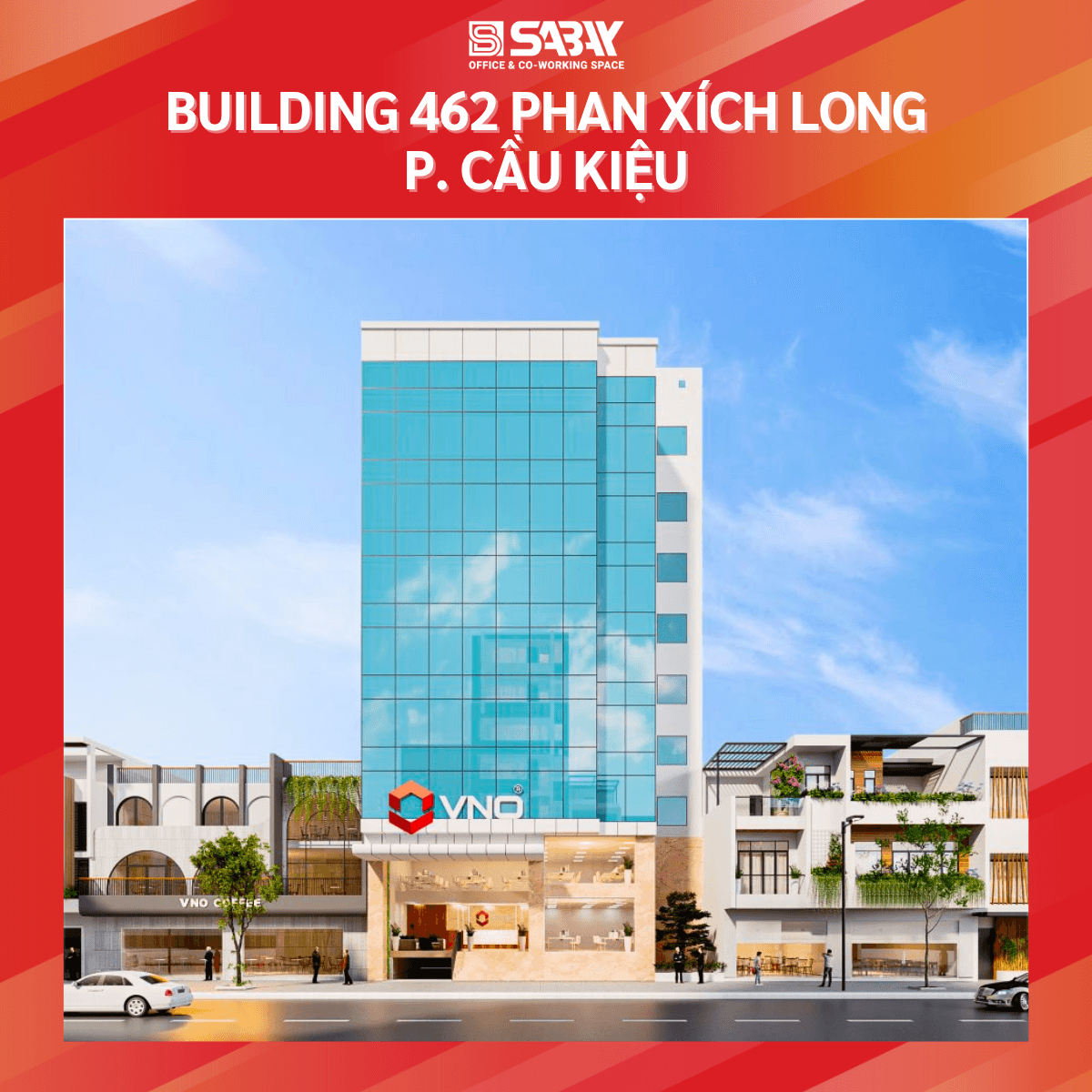 Building 462 Phan Xích Long, P. Cầu Kiệu – Văn Phòng Cho Thuê Phường Cầu Kiệu