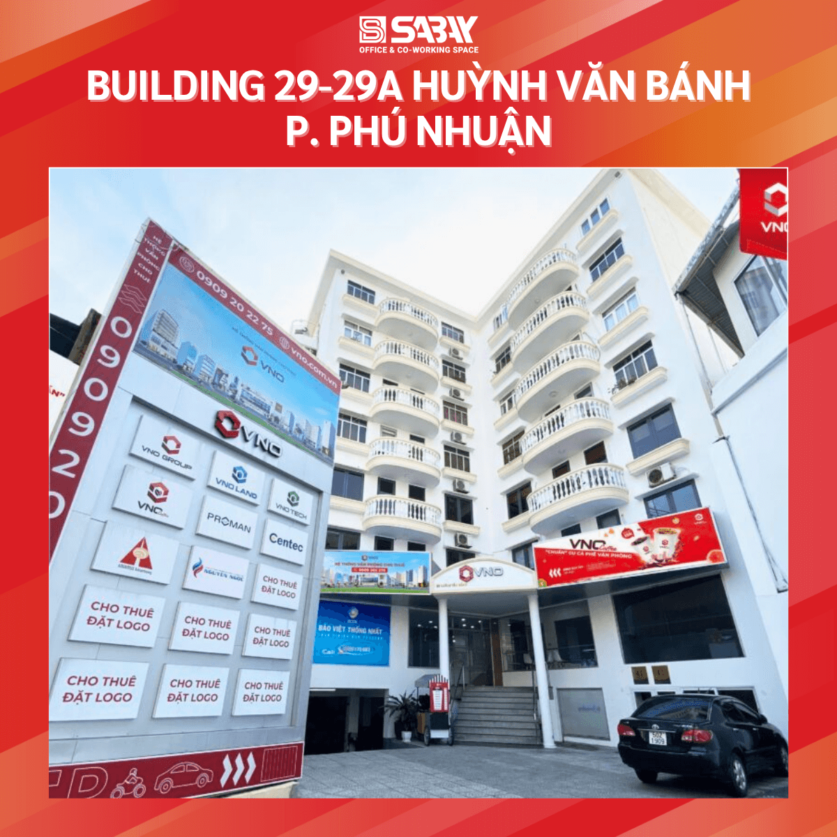Building 29-29A Huỳnh Văn Bánh, P. Phú Nhuận – Văn Phòng Cho Thuê Phường Phú Nhuận