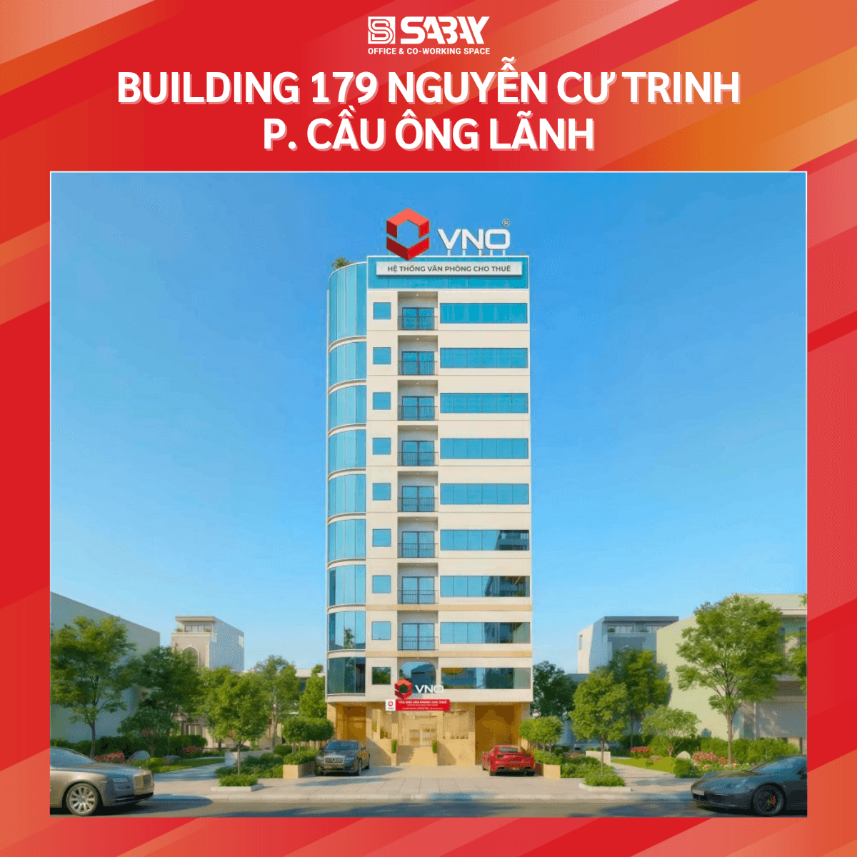 Building 179 Nguyễn Cư Trinh, P. Cầu Ông Lãnh – Văn Phòng Cho Thuê Phường Cầu Ông Lãnh
