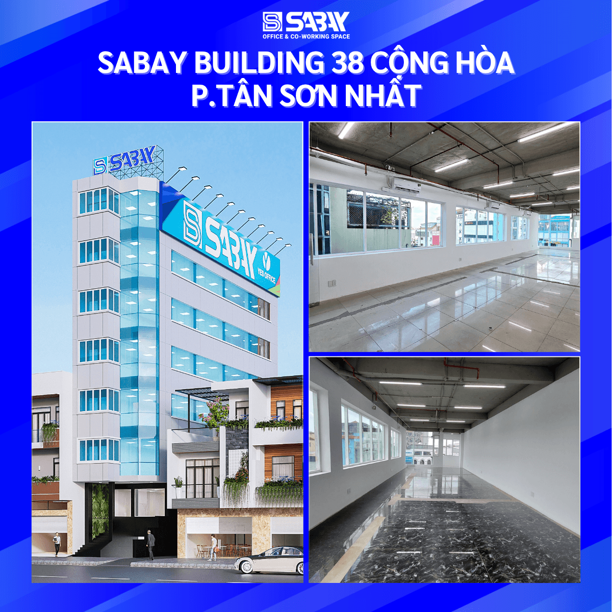 Sabay Building 38 Cộng Hoà Văn Phòng Cho Thuê Quận Tân Bình